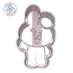 BT21-V2_6CM_2PC_Cooky_CP.png STL file Cooky - BT21 - Cookie Cutter - Fondant - Polymer Clay・3D printable model to download