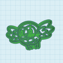 STL file Pokedex Alola Badge Pokemon Go 📛・Model to download and 3D  print・Cults