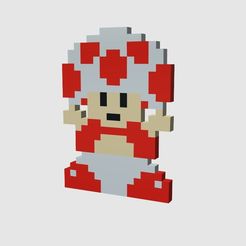 3D file Toad - The Super Mario Bros Movie 🎬・3D print object to  download・Cults