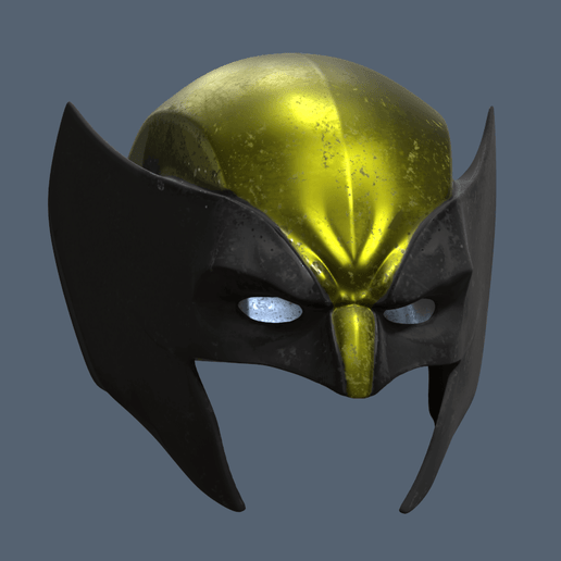 Wolverine Masks Short 2.png Télécharger fichier STL Masque Carcajou • Modèle pour impression 3D, VillainousPropShop