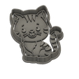 kitten-v1.png CAT KITTEN COOKIE CUTTER