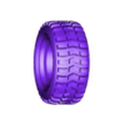 razor_drifter_wheel_x4.stl Wasteland Flaming Speedster Car