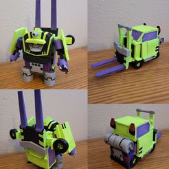 CoverImage.jpg Free 3D file Transformers Animated Dirt Boss Figure・3D printer design to download