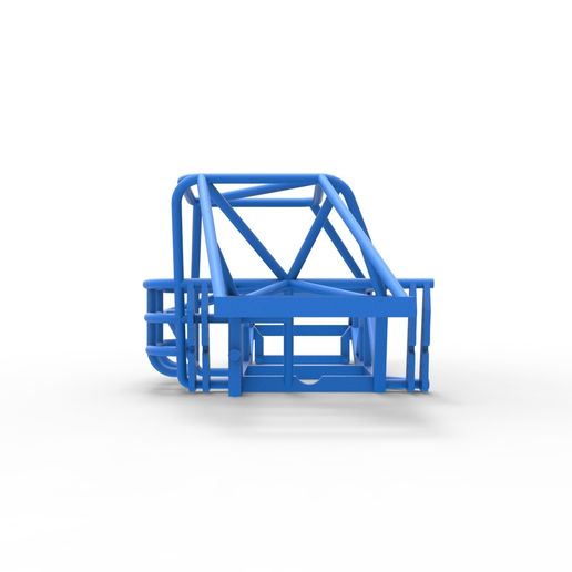 14.jpg Diecast Frame of Dirt Modified stock car Scale 1:25