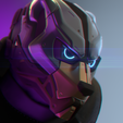 100_12.png 3D file EVO Bear - COSPLAY SCI-FI MASK - DIGITAL STL FILE FOR 3D-PRINTING・3D printable design to download