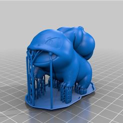 photo1624174284.jpeg Free STL file bulbasaur pokémon・3D printer design to download
