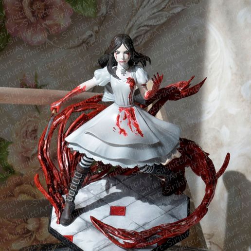 Alice form Madness Returns Modelo 3d para imprimir