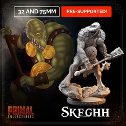 720X720-skeghh-mmf.jpg Archivo 3D Fimir - Skeghh (Dungeons and Dragons | Hero Quest)・Plan de impresión en 3D para descargar