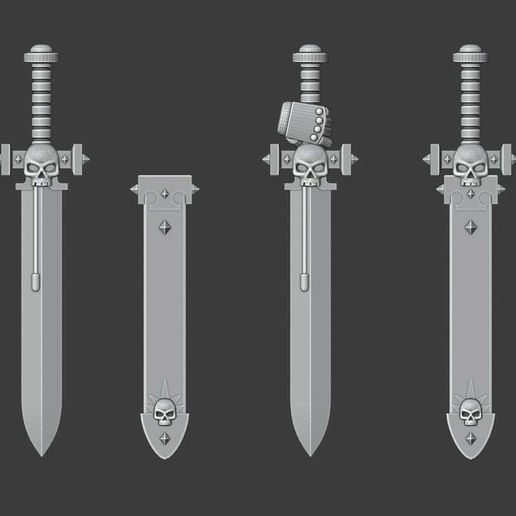 Indomitus Power Sword 3D model