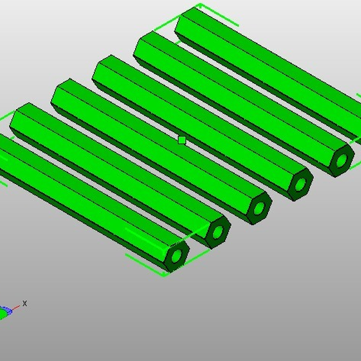 Free STL file 5.7mm x 50mm hex spacer・3D print design to download・Cults