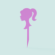 topper-barbie.png barbie model 3d topper