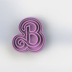 Render-2.jpg Barbie "B" logo cutter