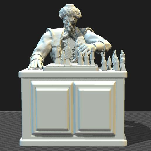 Senzanome.jpg The Turk chess player figure