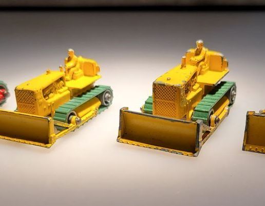 🐛 Lesney Matchbox 8c-18c Caterpillar Tractor Bulldozer