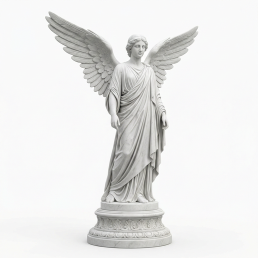 Angel Statue 3D model