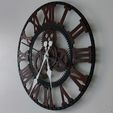 img4.jpg Industrial Gear Wall Clock