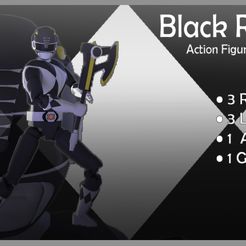 Main.jpg Super rangers Black ranger  Action figure