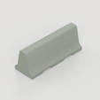 4-Concrete-Style-Highway-Barrier.png Diorama - Barrière routière en béton de type "Jersey" (STL FILE)