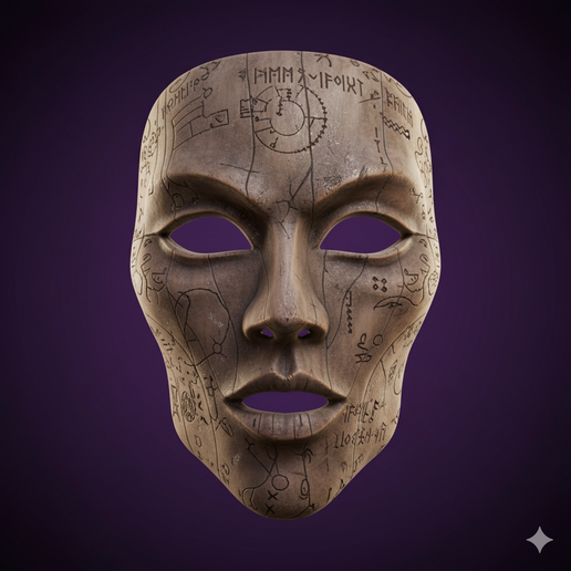 adjustable strap mask STL, tribal mask STL, mask stand STL, masquerade mask STL, engraved mask STL, warrior mask STL, half mask STL, ninja mask STL, viking mask STL, festival mask STL, monster mask STL, gas mask style STL, comfortable wearable mask, lion