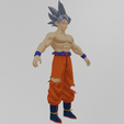 Renders0005.png Goku Ultra Instinct Textured Rigged