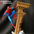 Fan de la statue de Spiderman, impression 3d