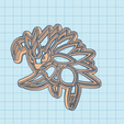 028-Sandslash.png Pokemon: Sandslash Cookie Cutter