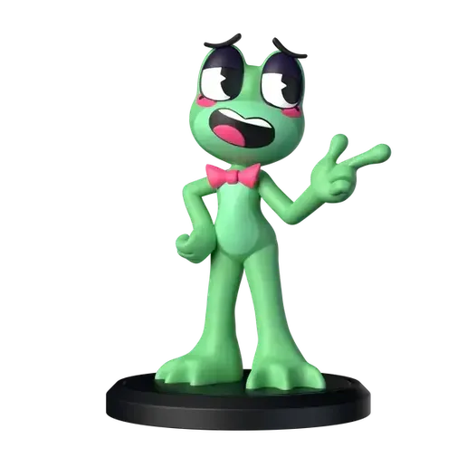 🎪 Ribbit Animatez・ STL File for 3D printing・Cults