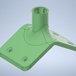 Screenshot-2023-07-25-161448.png STL file Starlink Dish Mount for 7 in 12 Roof Slope (30.3 Degrees)・3D print model to download