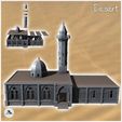 2.jpg Eastern Arab Mosque with domed minaret and annex (16) - Medieval Modern Oriental Desert Old Archaic East 28mm 15mm RPG