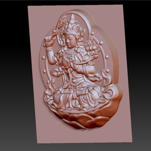 bodhisattvaTTT2.jpg Download free STL file Buddha bodhisattva • 3D printing model, stlfilesfree