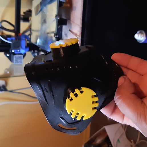 mask covid-19 3D model