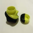 Twisted Bottle & Screw Cup (Dual Extrusion / 2 Color), Adolfo