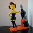 Kra1.jpg The Simpsons Edna Krabappel Wine Holder