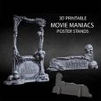 TWO_PACK_02-CULTS.jpg 3D PRINTABLE MOVIE MANIACS POSTER STANDS TWO PACK