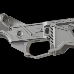 AR-15-LOWER-MK7-02.jpg STL-Datei AR15 Unterteil・3D-druckbares Design zum Herunterladen