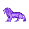 Lion.obj Lion Sculpture