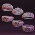 render.jpg SleepToken Rings - 6 Rings