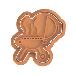 Barbeque.png Archivo STL Cortador de galletas de barbacoa・Diseño de impresora 3D para descargar, dwain