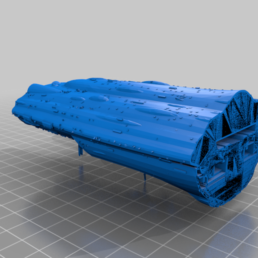 Free 3D file Repaired Raddus MC85 Star Cruiser・3D print object to ...