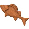 Render.126.jpg Fish Tray - 3D STL Model For CNC and 3D Printers, stl, Instant download