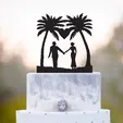 pareja.jpg Cake Topper Cake Decoration - Holiday Couple