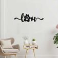 love-huellita-mockup.jpg Love huellita - Wall art