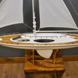 DSC_0678.jpg Large Model Yacht Sail Boat - 72cm