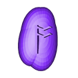 Os Runestone.stl STL file Anglo-Saxon Furthorc Rune Set・3D printable model to download