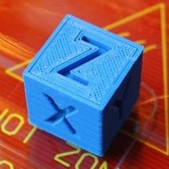9_9.jpg Archivo STL gratis cubo calibrador x, y, z・Modelo para descargar y imprimir en 3D