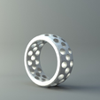 Capture_d_e_cran_2016-07-27_a__15.06.34.png Free STL file Ring - Holes・3D print design to download
