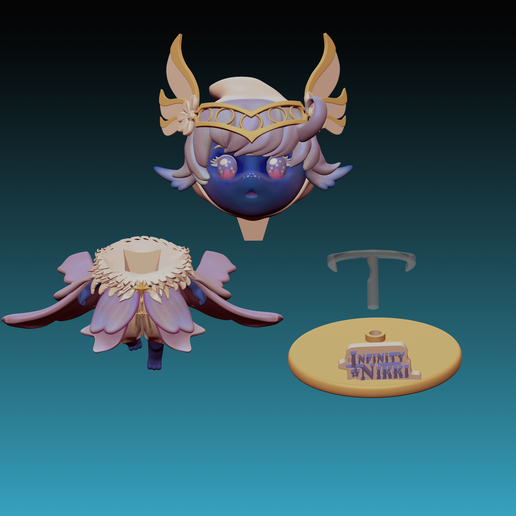 ♾️ Infinity Nikki: Giroda・ 3D File for 3D printing・Cults