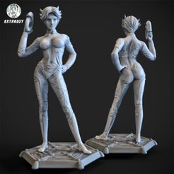 Sera_100mm_no_logo_-1.jpg Archivo 3D Princesa Piloto 100mm + 32mm Imprimible 3D・Plan imprimible en 3D para descargar