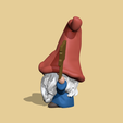 GnomeWoodenSign4.png 3D file Gnome Wooden Sign・3D print object to download