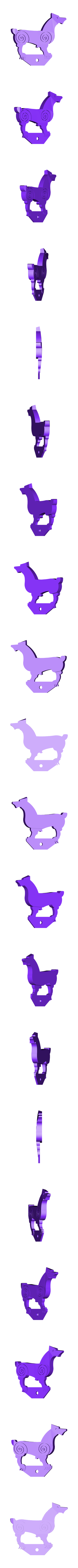 WV_Chien02B.stl Флюгер Viking